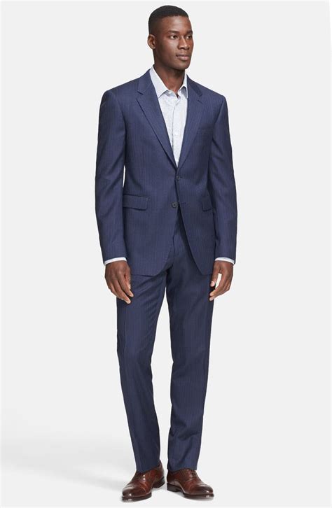 burberry men's milbank navy suit|burberry clothing website.